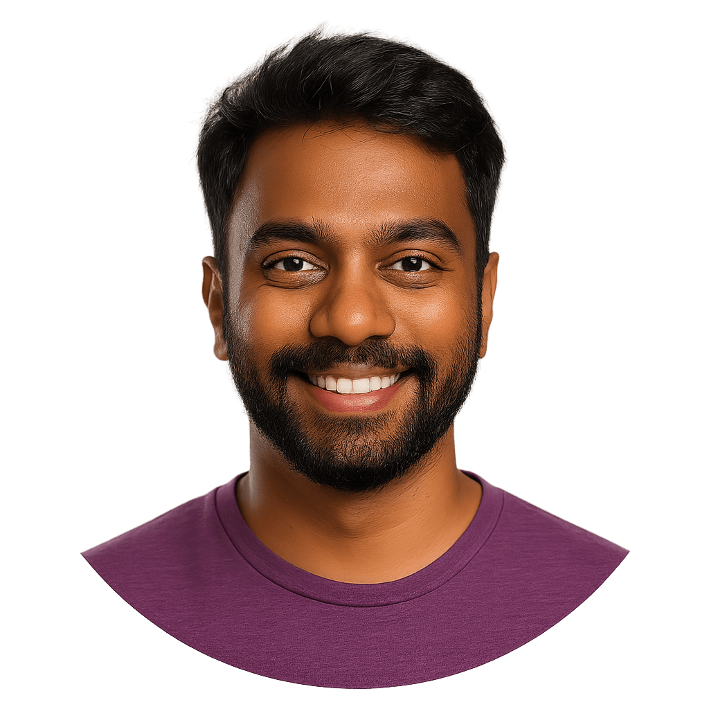 Karan Patel — PipMaster AI Photo Editor user applying PIP frames and creative blur effects